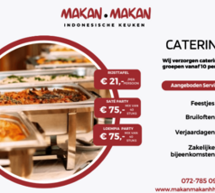 Nationale Diner Cadeaukaart Heerhugowaard Makan Makan Indonesische keuken